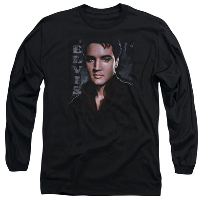 Elvis Presley Tough Mens Long Sleeve Shirt Black Officially Licensed Officially Licensed