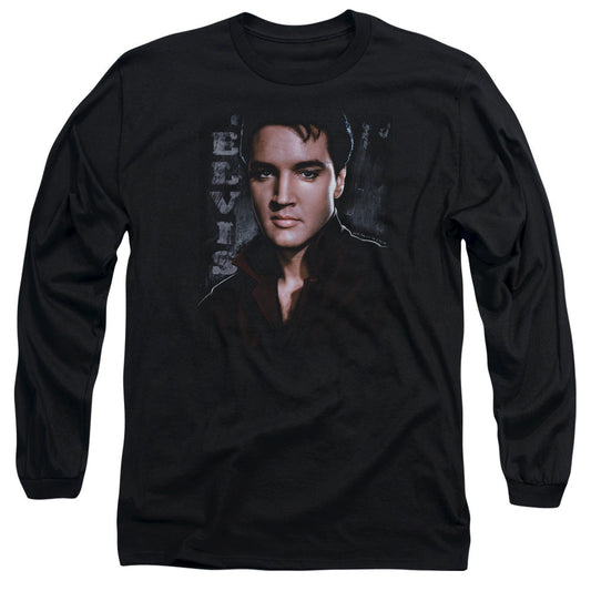 Elvis Presley Tough Mens Long Sleeve Shirt Black Officially Licensed Officially Licensed