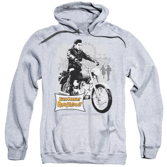 Elvis Presley Roustabout Poster Mens Hoodie Athletic Heather Officially Licensed