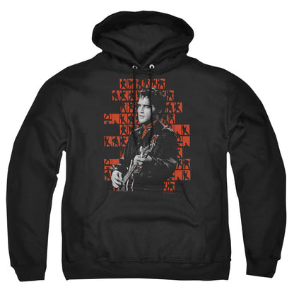 Elvis Presley 1968 Mens Hoodie Black Officially Licensed
