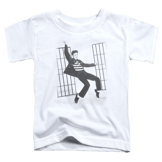 Elvis Presley Jailhouse Rock Toddler Kids Youth T Shirt White Officially Licensed