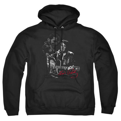 Elvis Presley Show Stopper Mens Hoodie Black Officially Licensed
