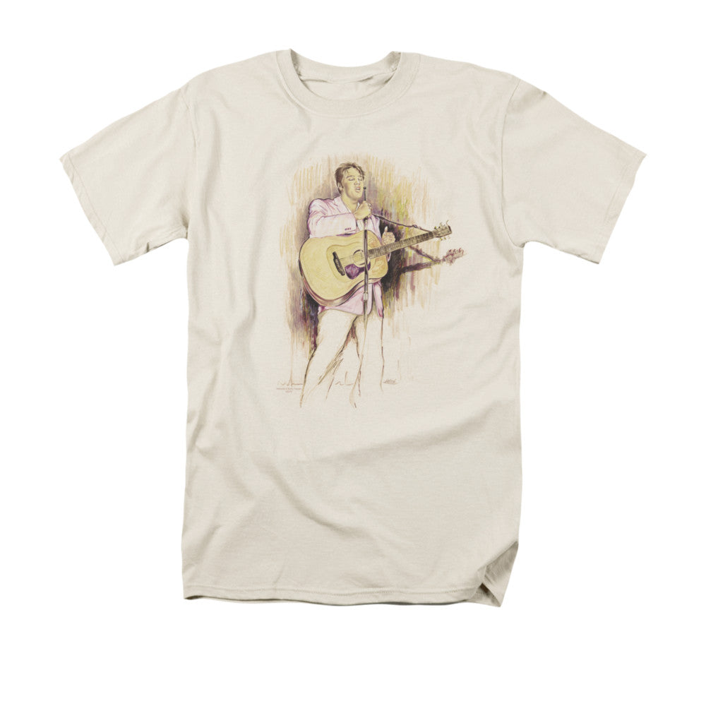 Elvis Presley I Was The One Mens T Shirt Cream Officially Licensed