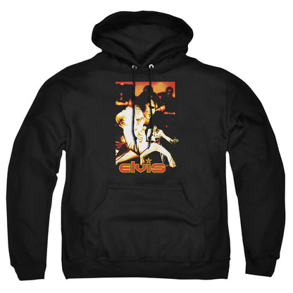Elvis Presley Showman Mens Hoodie Black Officially Licensed