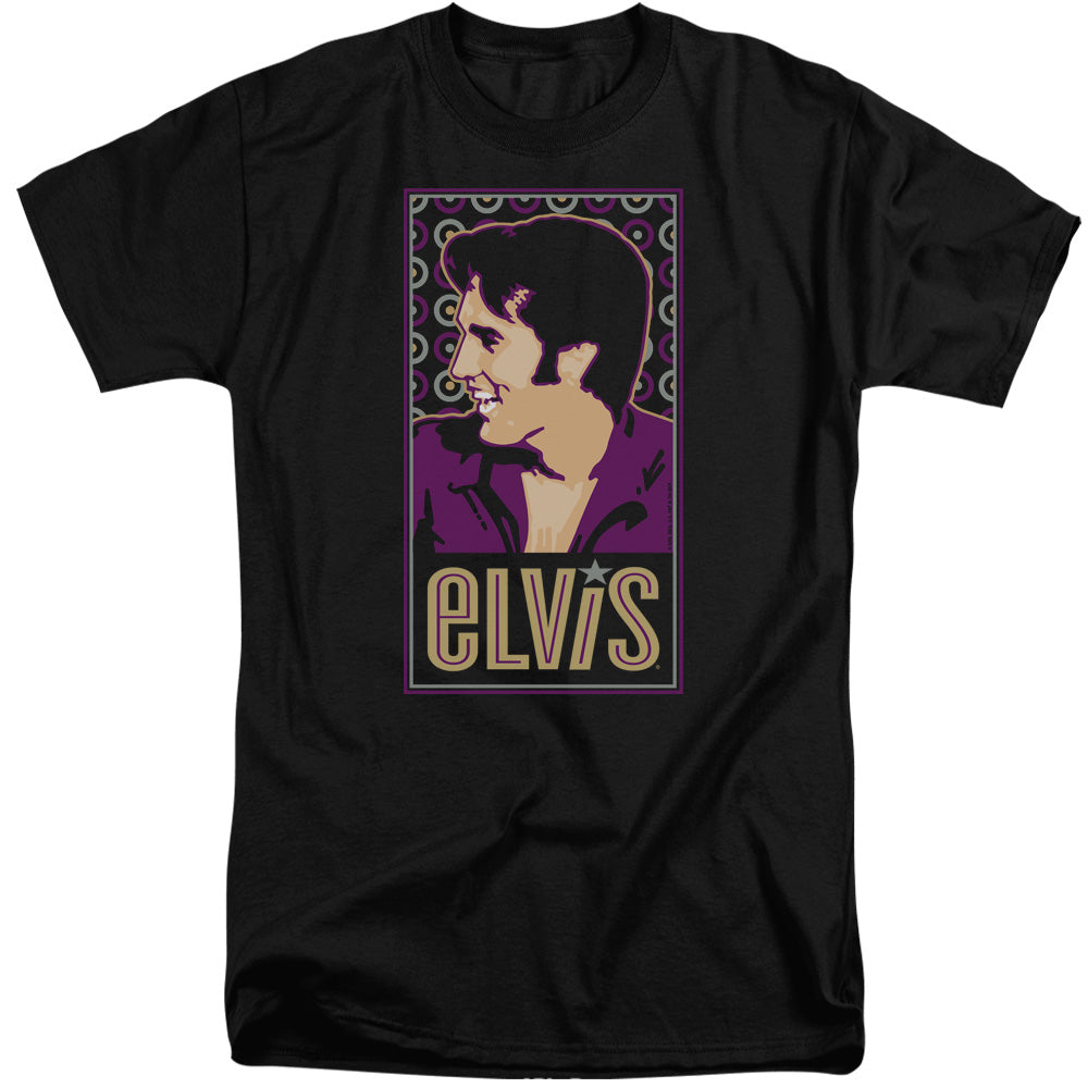 Elvis Presley Elvis Is Mens Tall T Shirt Black Officially Licensed