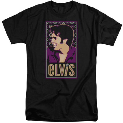 Elvis Presley Elvis Is Mens Tall T Shirt Black Officially Licensed