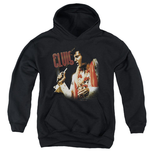 Elvis Presley Soulful Kids Youth Hoodie Black Officially Licensed