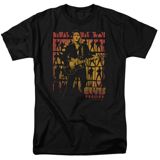 Elvis Presley Comeback Spotlight Mens T Shirt Black Officially Licensed