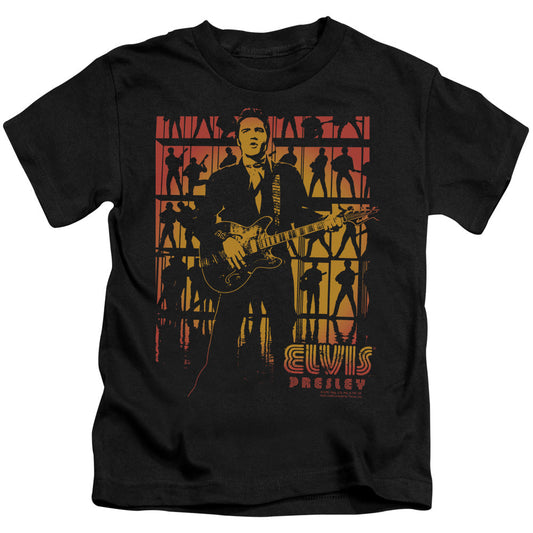 Elvis Presley Comeback Spotlight Juvenile Kids Youth T Shirt Black Officially Licensed