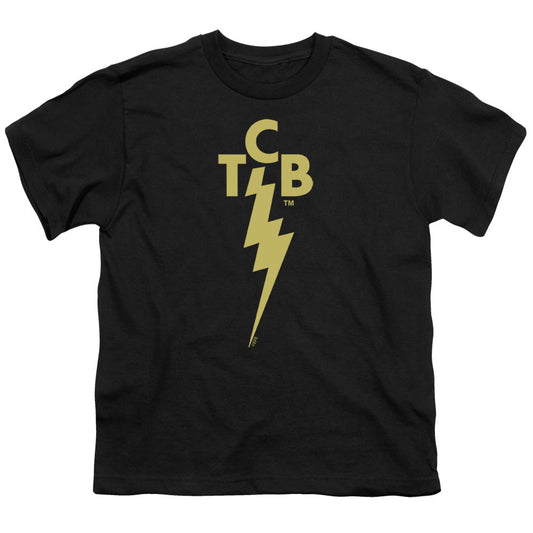 Elvis Presley Tcb Logo Kids Youth T Shirt Black Officially Licensed