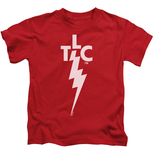 Elvis Presley Tlc Logo Juvenile Kids Youth T Shirt Red Officially Licensed