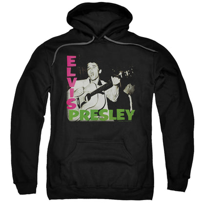 Elvis Presley Elvis Presley Album Mens Hoodie Black Officially Licensed