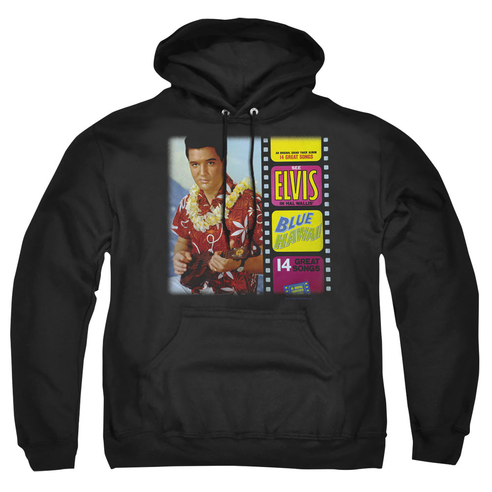 Elvis Presley Blue Hawaii Album Mens Hoodie Black Officially Licensed