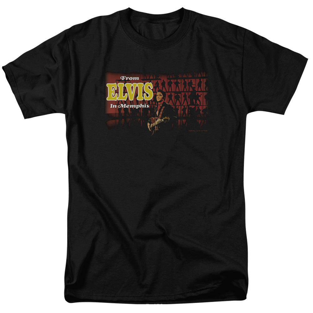 Elvis Presley From Elvis In Memphis Mens T Shirt Black Officially Licensed