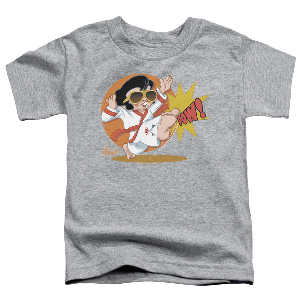 Elvis Presley Karate King Toddler Kids Youth T Shirt Athletic Heather Officially Licensed