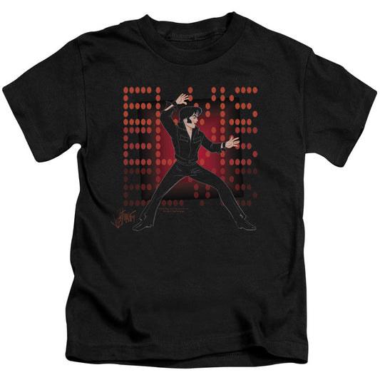 Elvis Presley 69 Anime Juvenile Kids Youth T Shirt Black Officially Licensed
