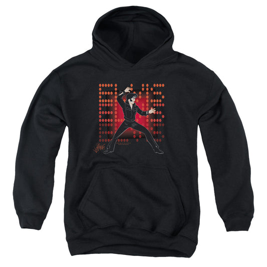 Elvis Presley 69 Anime Kids Youth Hoodie Black Officially Licensed