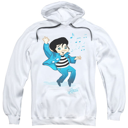 Elvis Presley Lil Jailbird Mens Hoodie White Officially Licensed