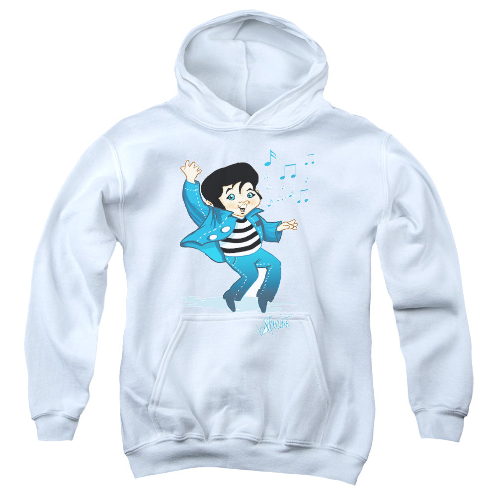 Elvis Presley Lil Jailbird Kids Youth Hoodie White Officially Licensed