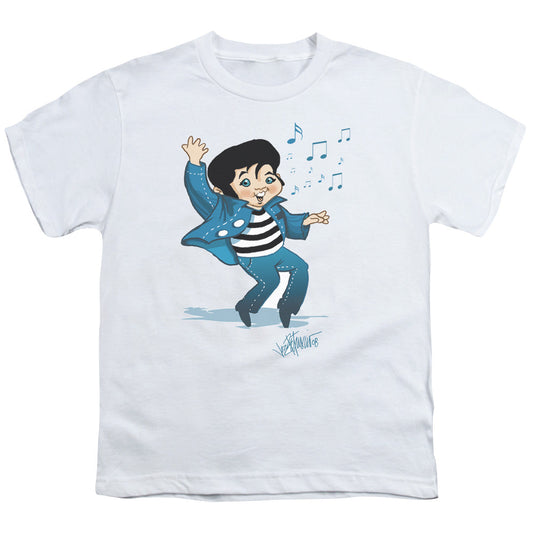 Elvis Presley Lil Jailbird Kids Youth T Shirt White Officially Licensed
