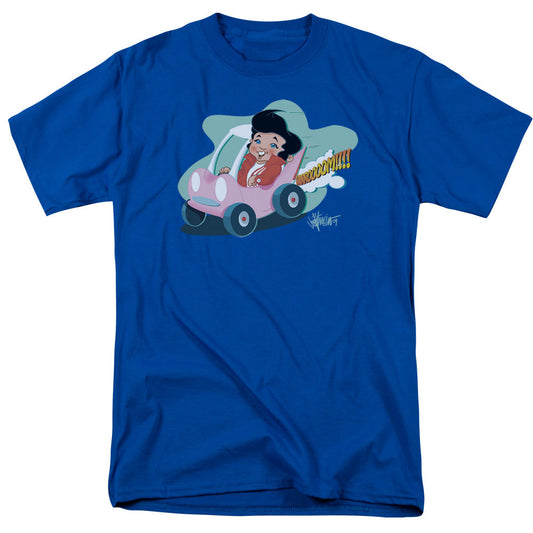 Elvis Presley Speedway Mens T Shirt Royal Officially Licensed