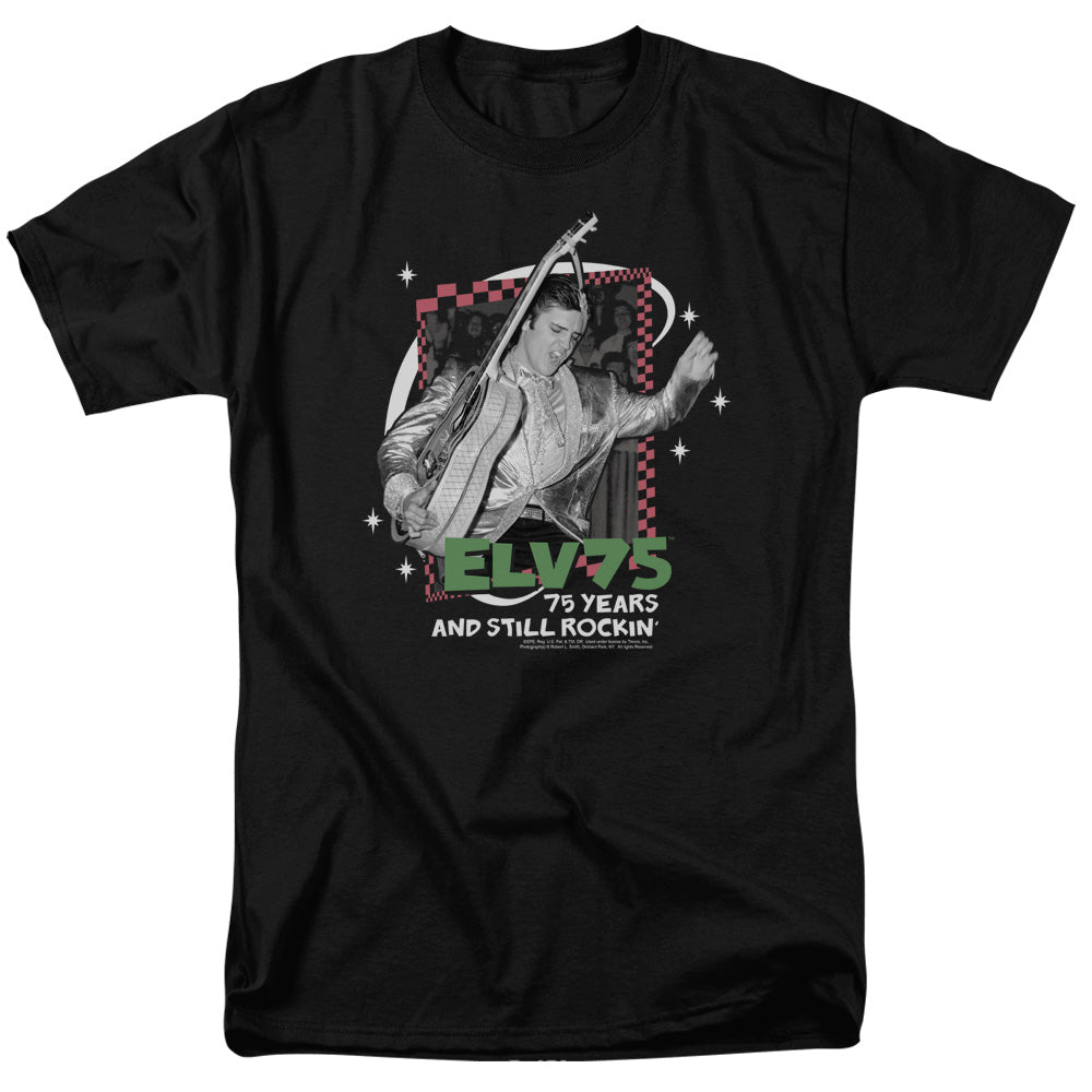 Elvis Presley Still Rockin Mens T Shirt Black Officially Licensed