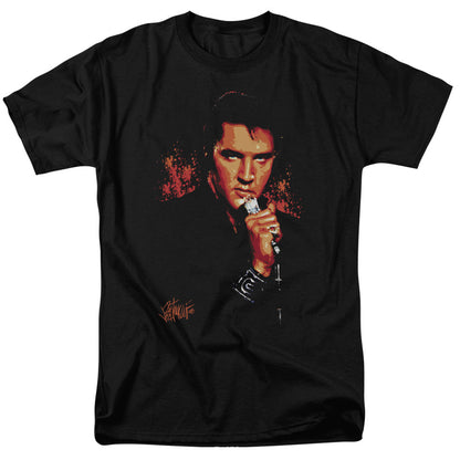 Elvis Presley Trouble Mens T Shirt Black Officially Licensed
