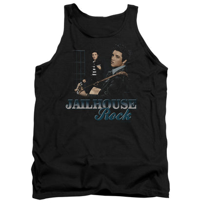 Elvis Presley Jailhouse Rock Mens Tank Top Shirt Black Officially Licensed