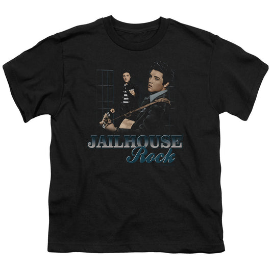 Elvis Presley Jailhouse Rock Kids Youth T Shirt Black Officially Licensed