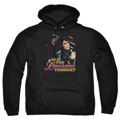 Elvis Presley Are You Lonesome Mens Hoodie Black Officially Licensed