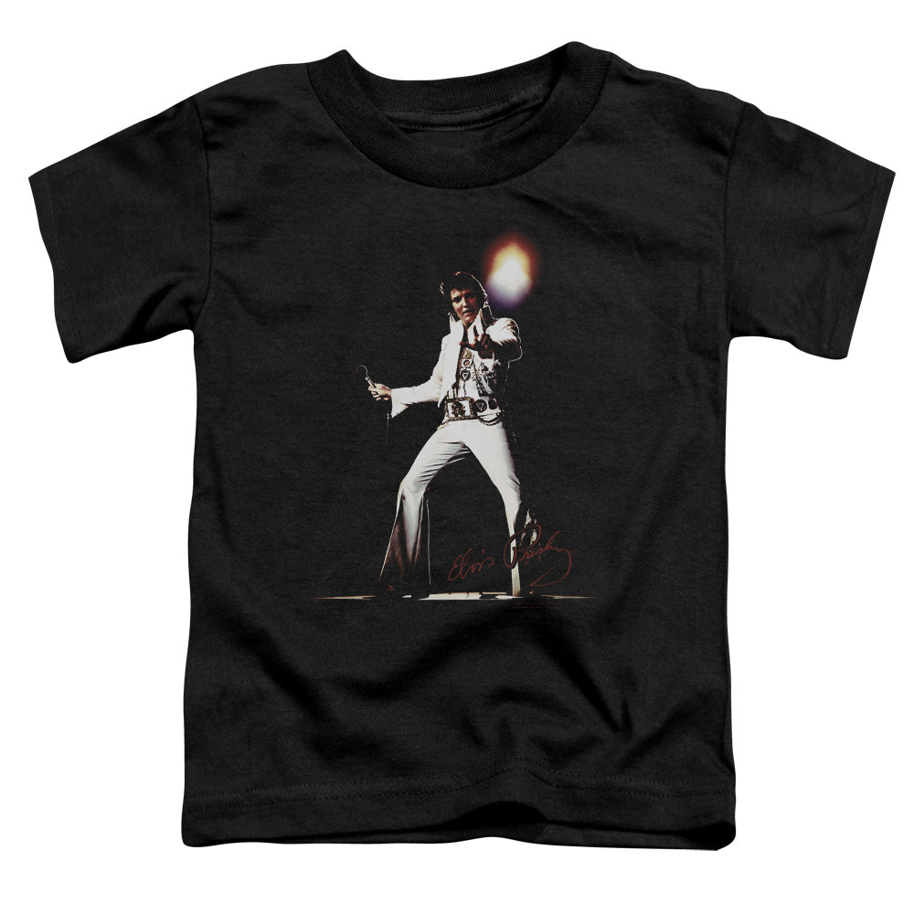 Elvis Presley Glorious Toddler Kids Youth T Shirt Black Officially Licensed