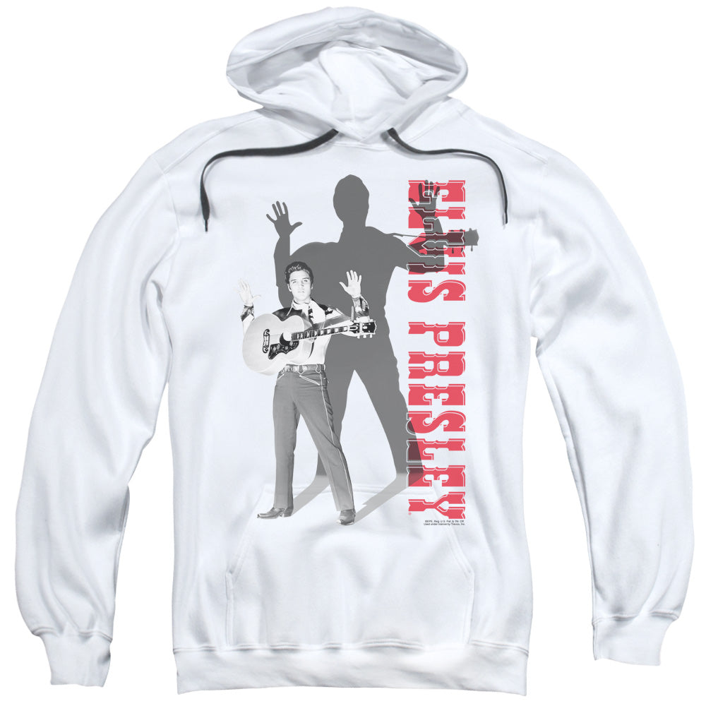Elvis Presley Look No Hands Mens Hoodie White Officially Licensed
