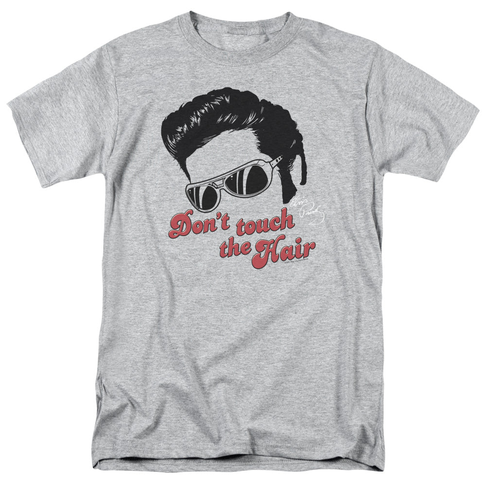 Elvis Presley Dont Touch The Hair 2 Mens T Shirt Athletic Heather Officially Licensed