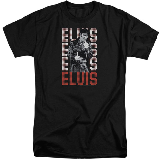Elvis Presley 1968 Mens Tall T Shirt Black Officially Licensed