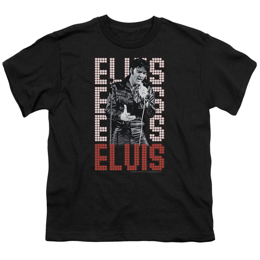 Elvis Presley 1968 Kids Youth T Shirt Black Officially Licensed