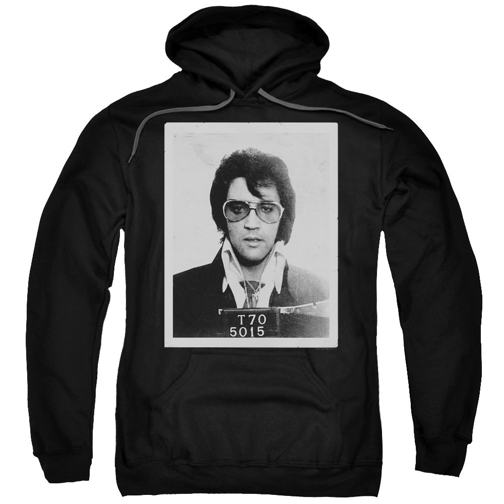 Elvis Presley Framed Mens Hoodie Black Officially Licensed