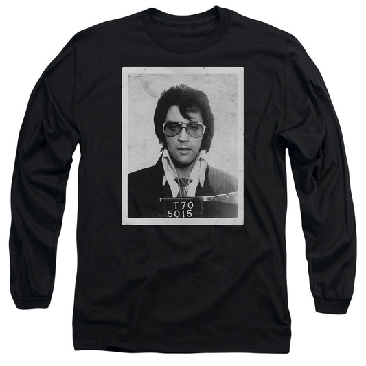 Elvis Presley Framed Mens Long Sleeve Shirt Black Officially Licensed Officially Licensed