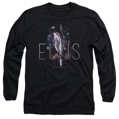 Elvis Presley Dream State Mens Long Sleeve Shirt Black Officially Licensed Officially Licensed