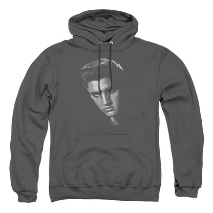 Elvis Presley American Idol Mens Hoodie Charcoal Officially Licensed