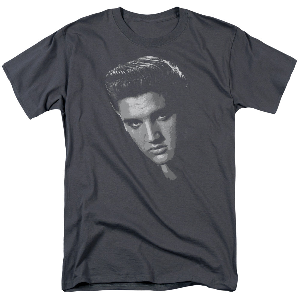 Elvis Presley American Idol Mens T Shirt Charcoal Officially Licensed