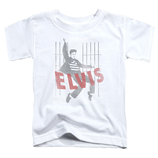 Elvis Presley Iconic Pose Toddler Kids Youth T Shirt White Officially Licensed