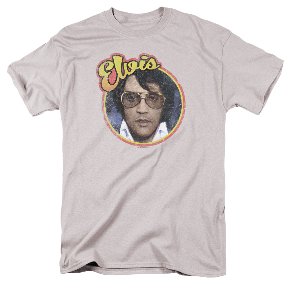 Elvis Presley Matchbox Elvis Mens T Shirt Silver Officially Licensed