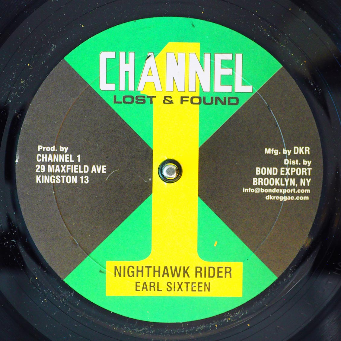 Earl Sixteen - Nighthawk Rider / Music Machine [2016 45RPM] [New Vinyl Record 10" Single]