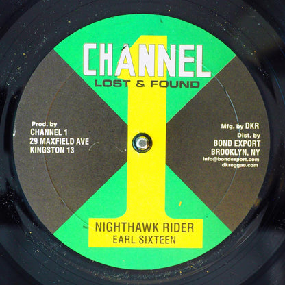 Earl Sixteen - Nighthawk Rider / Music Machine [2016 45RPM] [New Vinyl Record 10" Single]