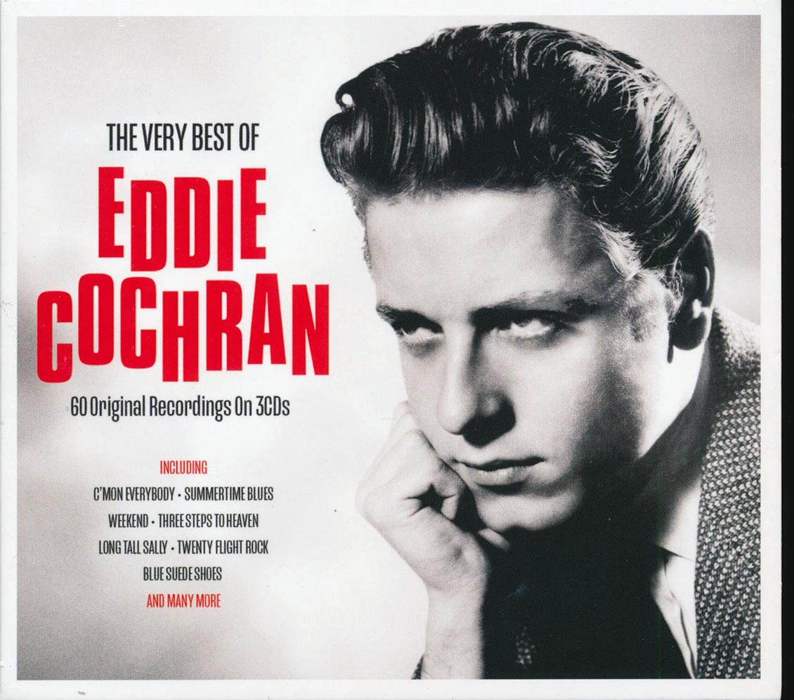 Eddie Cochran - The Very Best of Eddie Cochran [2019 Compilation] [New Tripe CD]