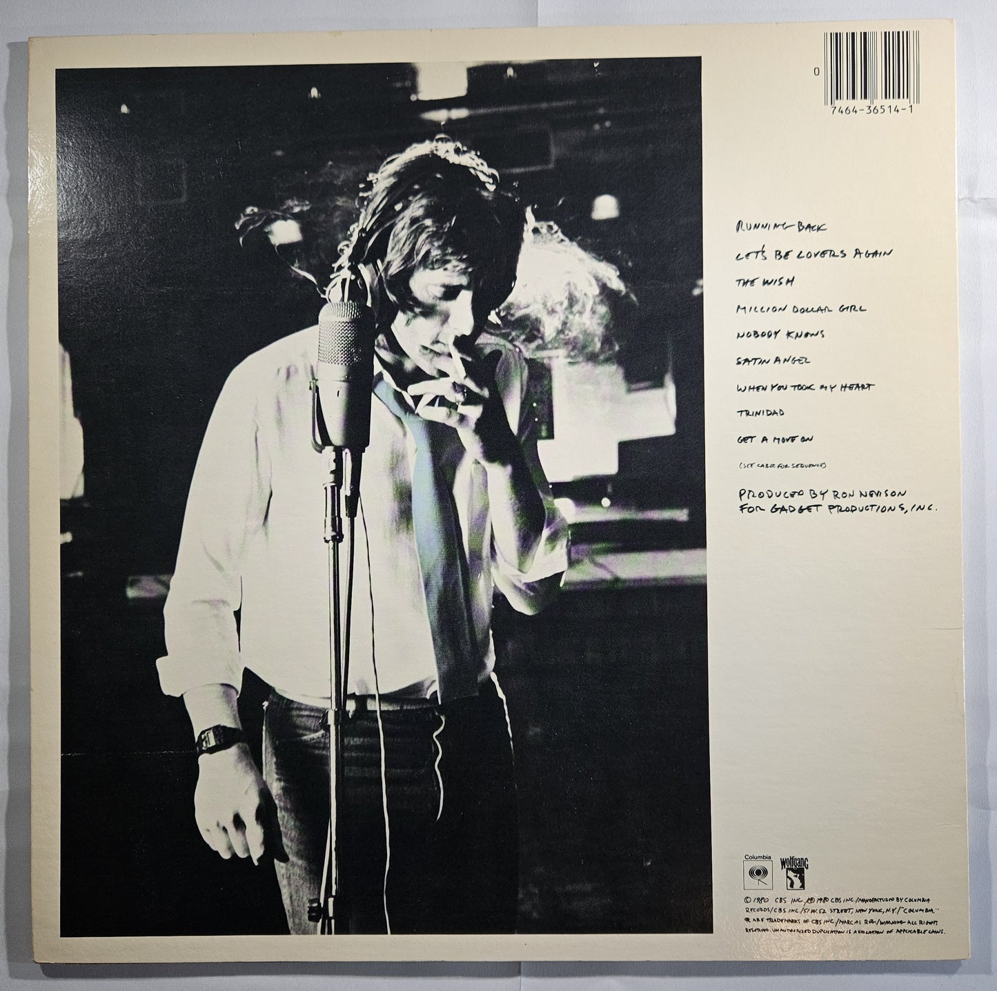 Eddie Money - Playing for Keeps [1980 Santa Maria Press] [Used Vinyl Record] [B]