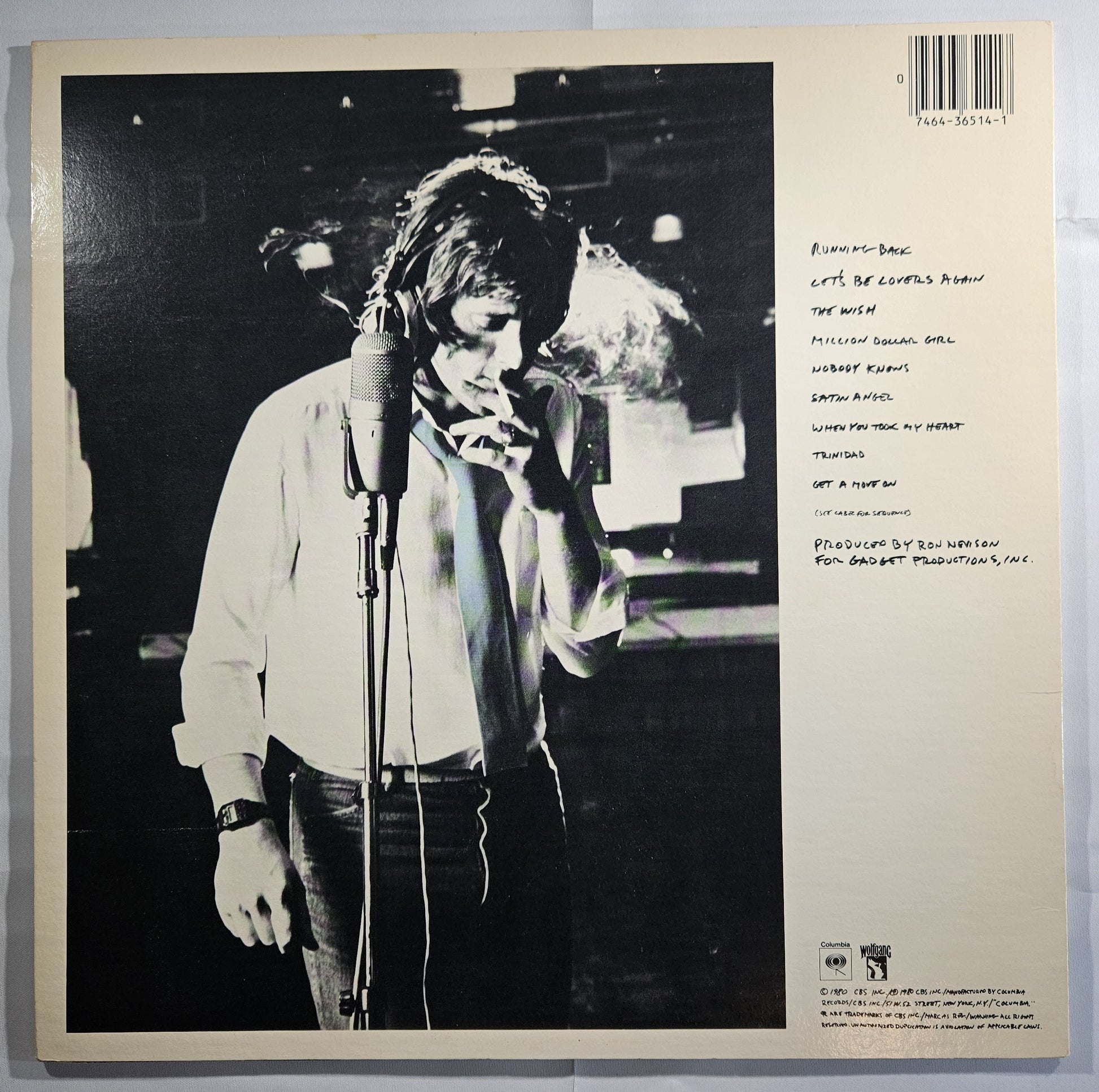 Eddie Money - Playing for Keeps [1980 Santa Maria Press] [Used Vinyl Record] [B]