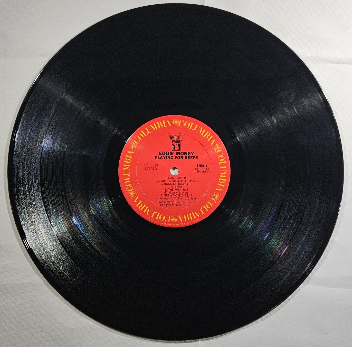 Eddie Money - Playing for Keeps [1980 Santa Maria Press] [Used Vinyl Record] [B]