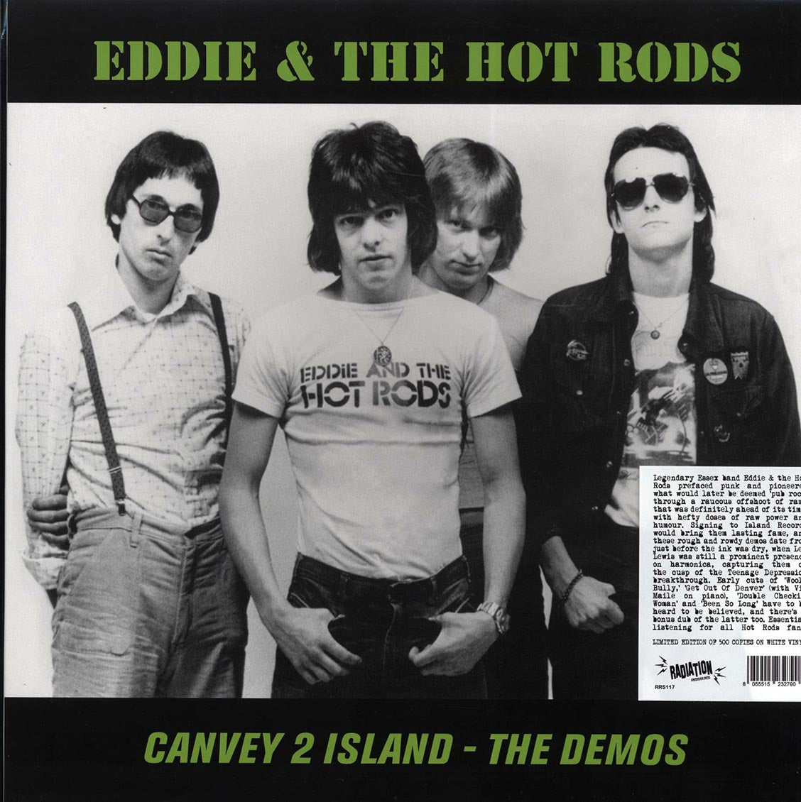 Eddie & The Hot Rods - Canvey 2 Island - The Demos [2022 RSD Limited Reissue White] [New Vinyl Record LP]