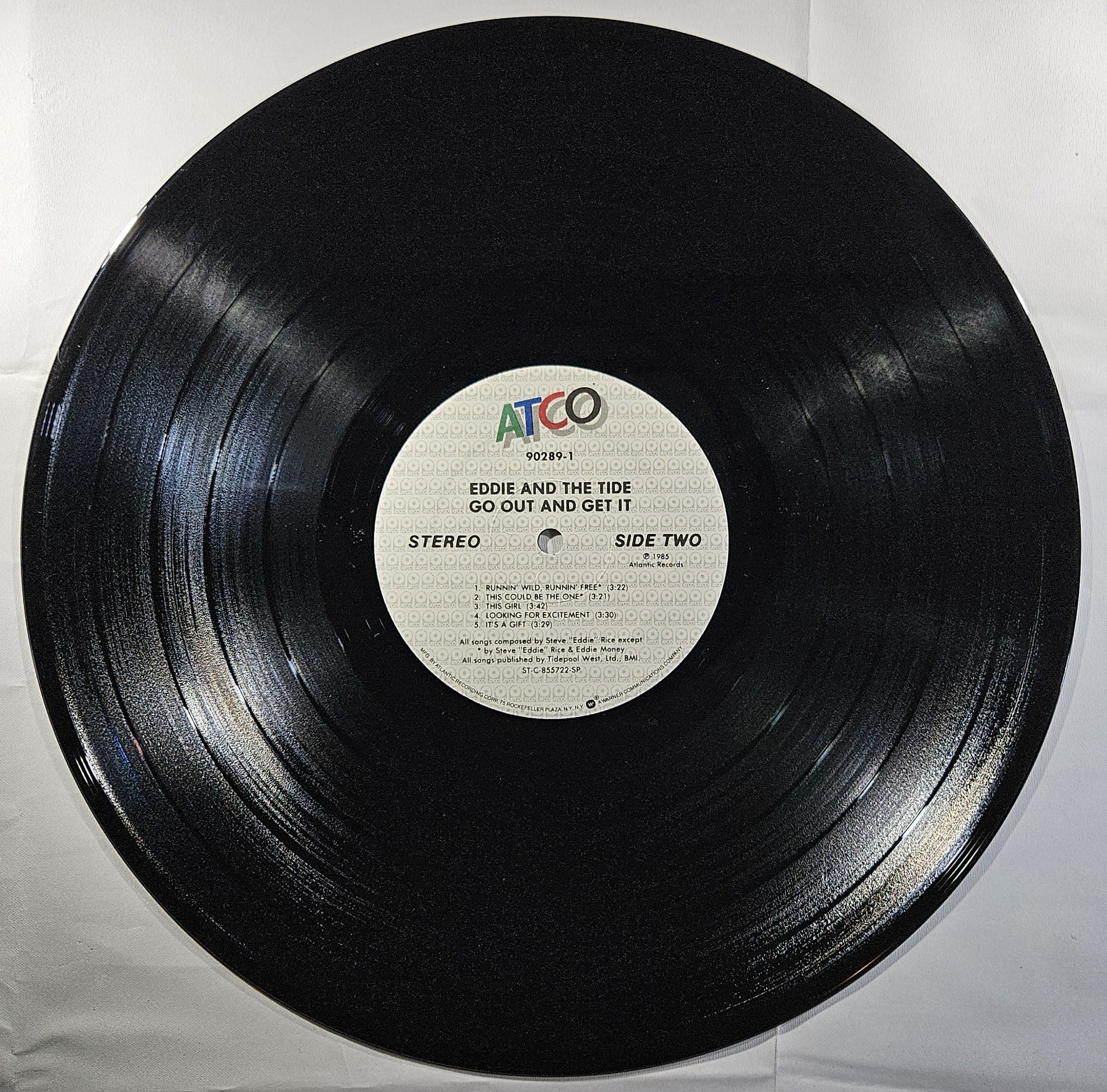 Eddie and The Tide - Go Out and Get It [1985 Promo] [Used Vinyl Record LP]